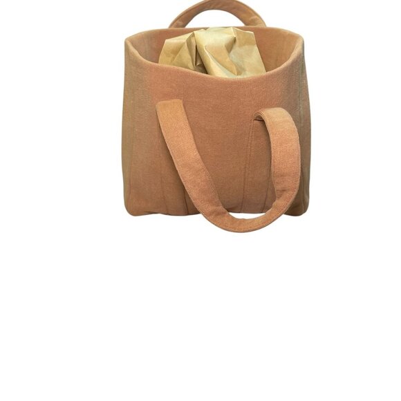 Thakoon Sweatshirt Tote Bag OS in Camel Caramel Brown | Rare NWT - Picture 5 of 6